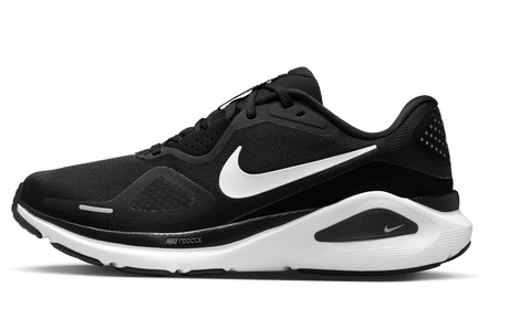 Nike Structure 26 Womens Road Racing Shoes - Black-Grey-Silver-White (Athletic Sneakers/Runners)