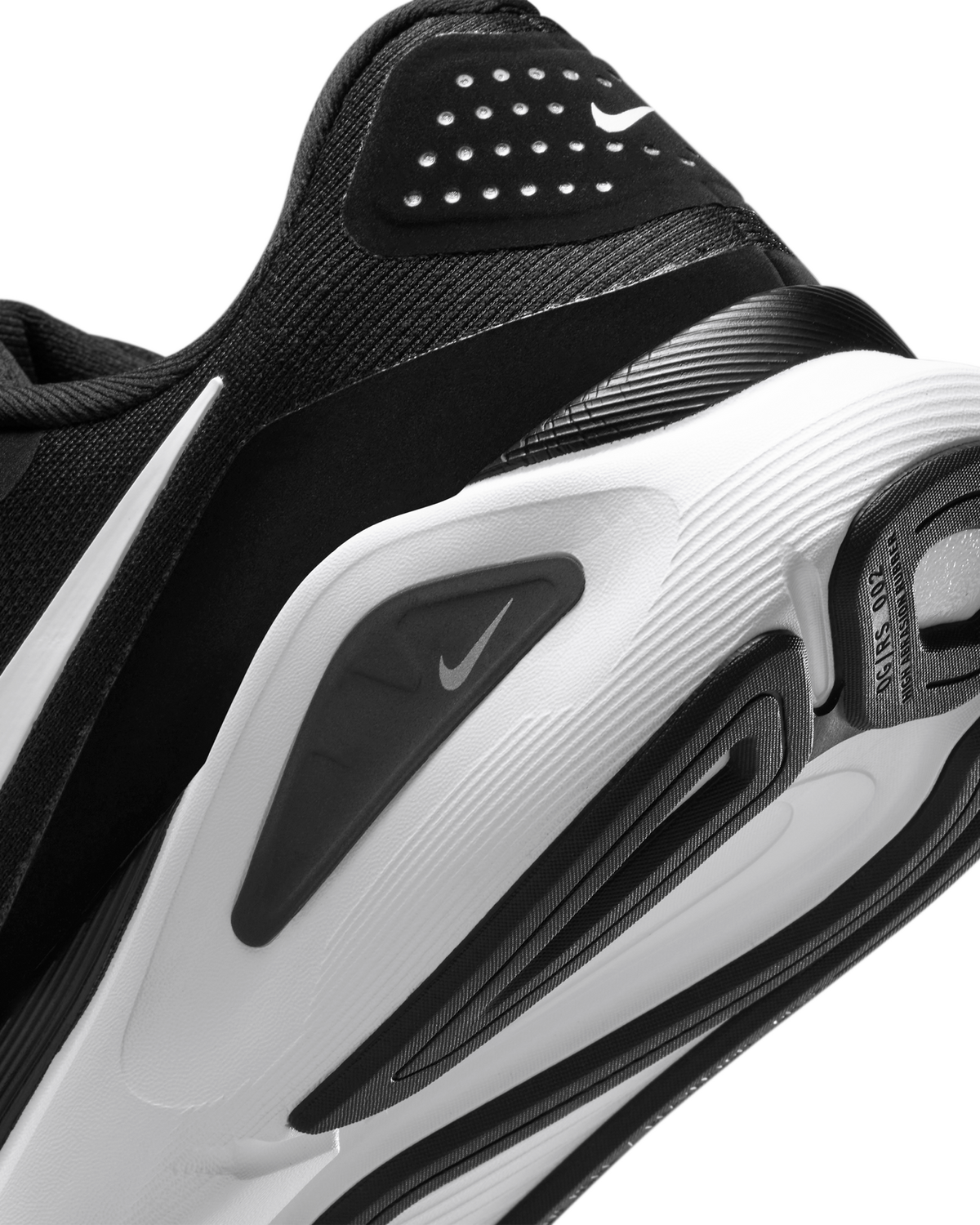 Nike Structure 26 Womens Road Racing Shoes - Black-Grey-Silver-White (Athletic Sneakers/Runners)