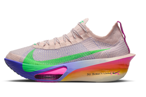 Nike Mens Alphafly 3 EK Road Racing Shoes - Red-Ceramic-Pink-Green (Eliud Kipchoge Athletic Sneakers/Runners)