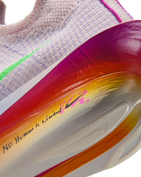 Nike Mens Alphafly 3 EK Road Racing Shoes - Red-Ceramic-Pink-Green (Eliud Kipchoge Athletic Sneakers/Runners)