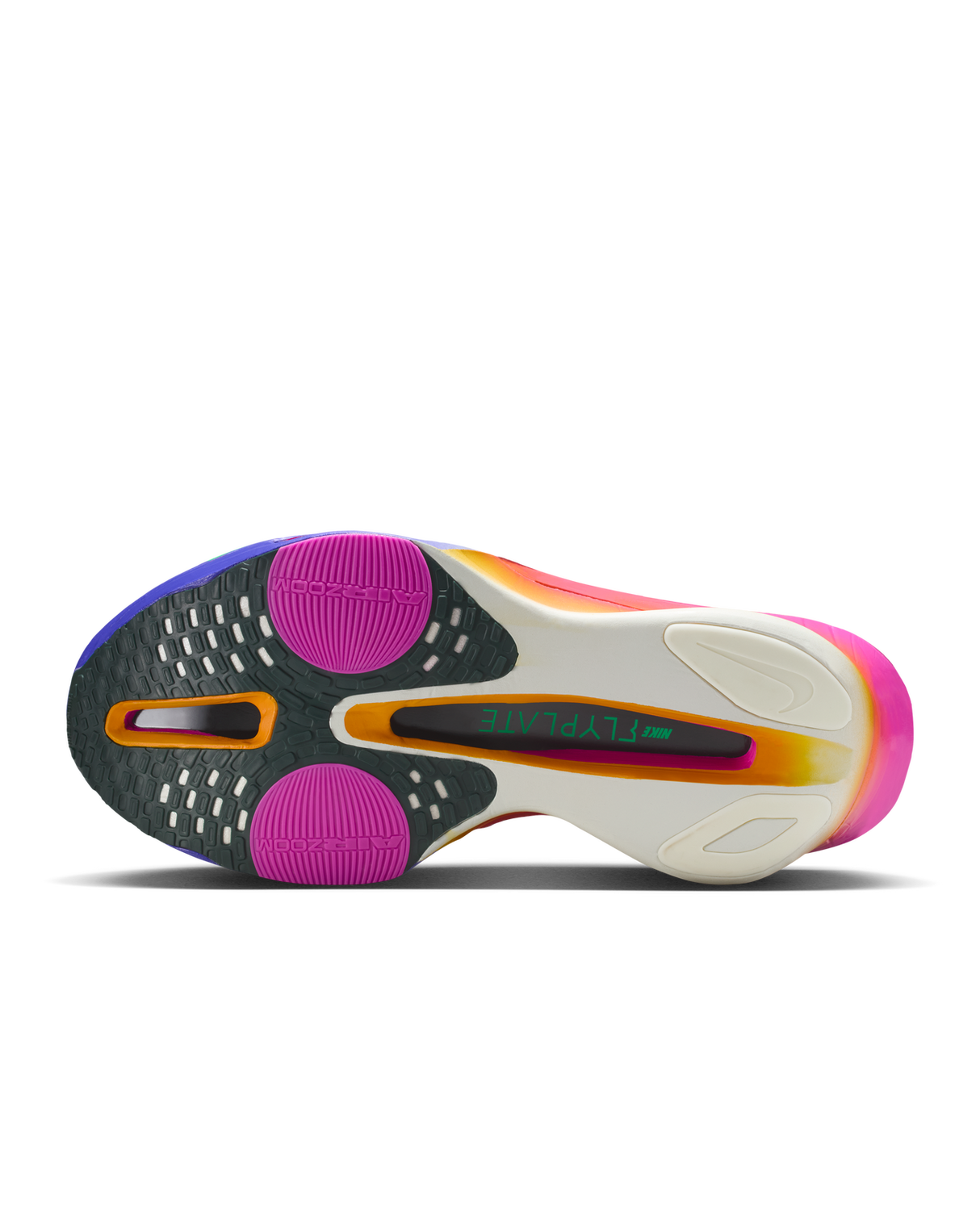 Nike Mens Alphafly 3 EK Road Racing Shoes - Red-Ceramic-Pink-Green (Eliud Kipchoge Athletic Sneakers/Runners)