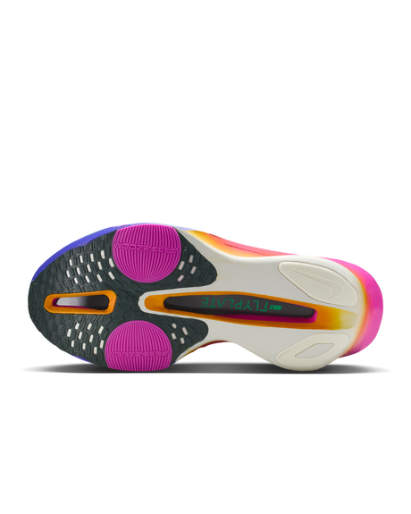 Nike Mens Alphafly 3 EK Road Racing Shoes - Red-Ceramic-Pink-Green (Eliud Kipchoge Athletic Sneakers/Runners)