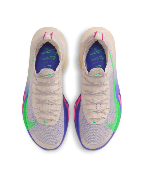 Nike Mens Alphafly 3 EK Road Racing Shoes - Red-Ceramic-Pink-Green (Eliud Kipchoge Athletic Sneakers/Runners)