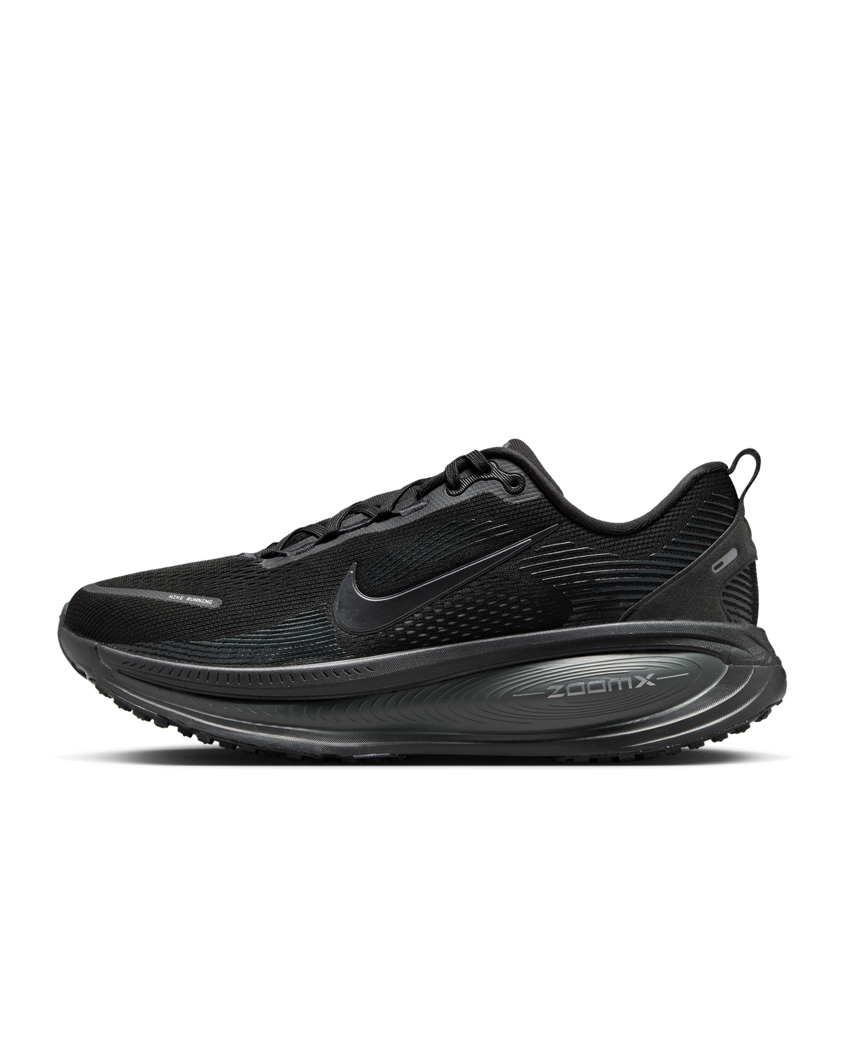 Nike Vomero 18 Mens Road Running Shoes - Black/Grey (Athletic Sneakers/Runners)