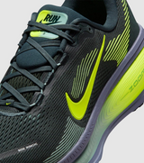 Nike Mens Vomero 18 Sneakers Runners Shoes in Seaweed/Volt-Cannon-Sanded Purple