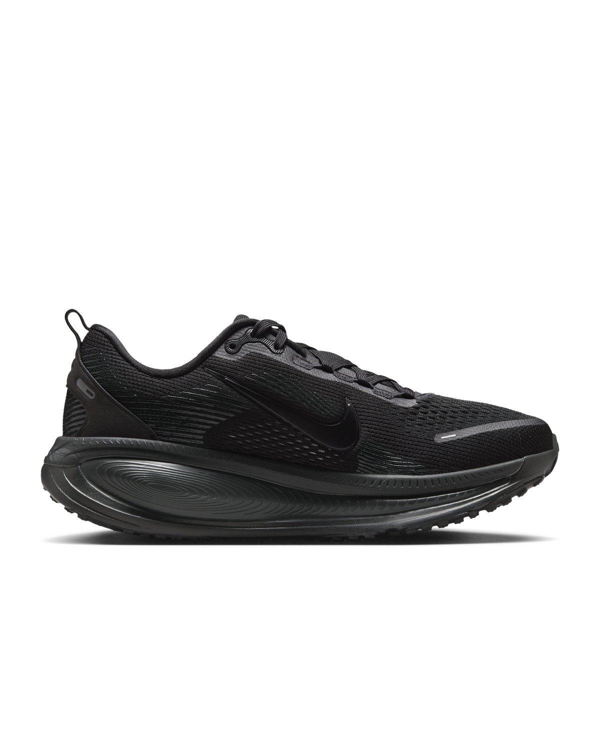Nike Womens Vomero 18 Road Running Shoes in Black/Dark Smoke Grey/Light Smoke Grey/Black  - US 7