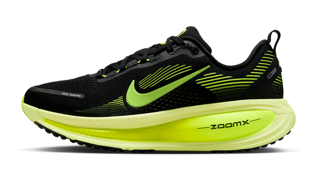 Nike Vomero 18 Womens Road Running Shoes - Black-Lemon-Volt (Athletic Sneakers/Runners)