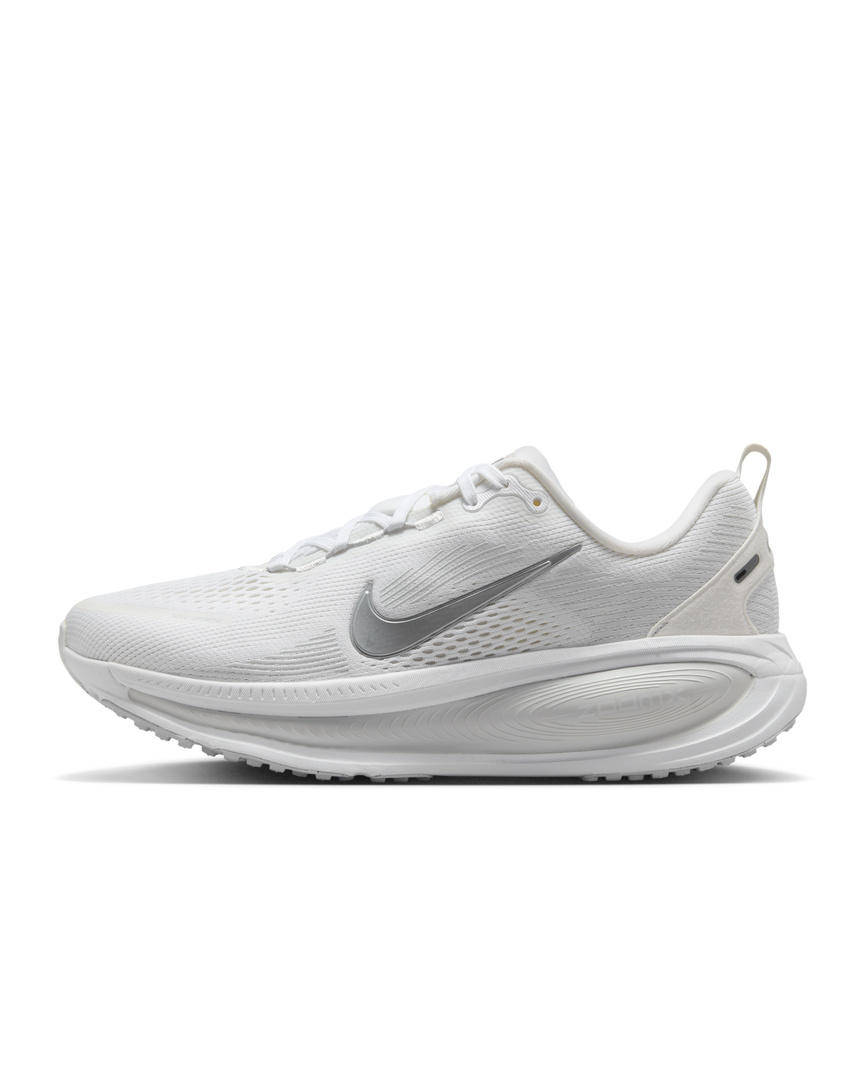 Nike Vomero 18 Womens Road Running Shoes - White-Silver (Athletic Sneakers/Runners)
