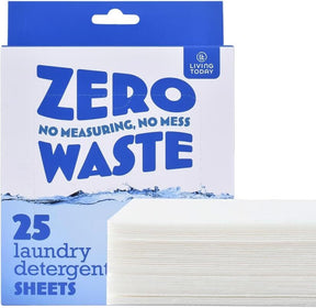 50x Zero Waste Laundry Detergent Sheets Pack – Eco Friendly No Mess Wash