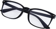 Anti Blue Light Blocking Computer Gaming Glasses Eyestrain Eyewear - Black