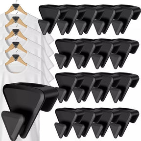 18 Pack Space Saving Hanger Hooks Clothes Wardrobe Closet Organiser