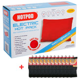 Hotpod Electric Hot Pack with 12 Pairs Thermal Socks - Winter Gift Set