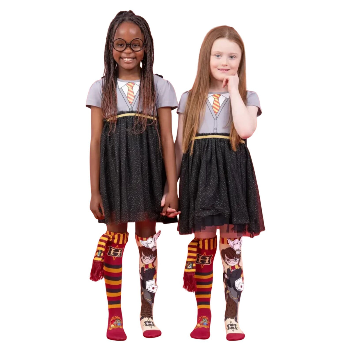 MADMIA Harry Potter Knee High Socks - Kids & Adults Ages 6-99 (Crazy Sock Day)