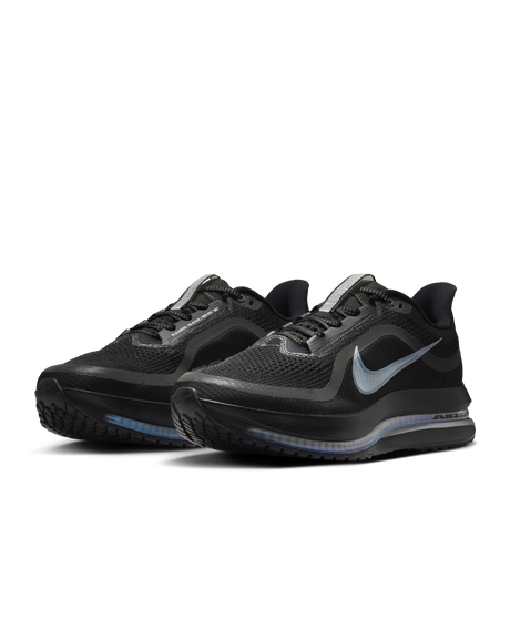 Nike Mens Pegasus Premium Running Shoes - Black-Metallic Silver (Athletic Sneakers/Runners)