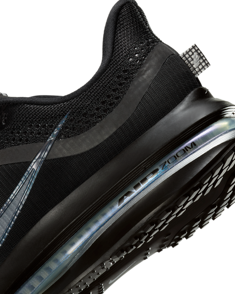 Nike Womens Pegasus Premium Running Shoes - Black-Metallic Silver (Athletic Sneakers/Runners)