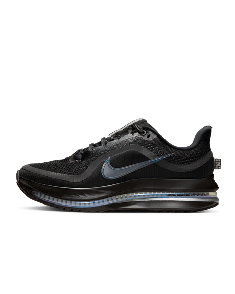 Nike Womens Pegasus Premium Running Shoes - Black-Metallic Silver (Athletic Sneakers/Runners)