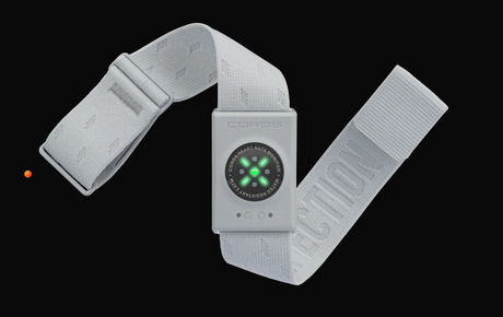Coros Heart Rate Monitor Activity Tracker in Grey (Wear Around Arm)
