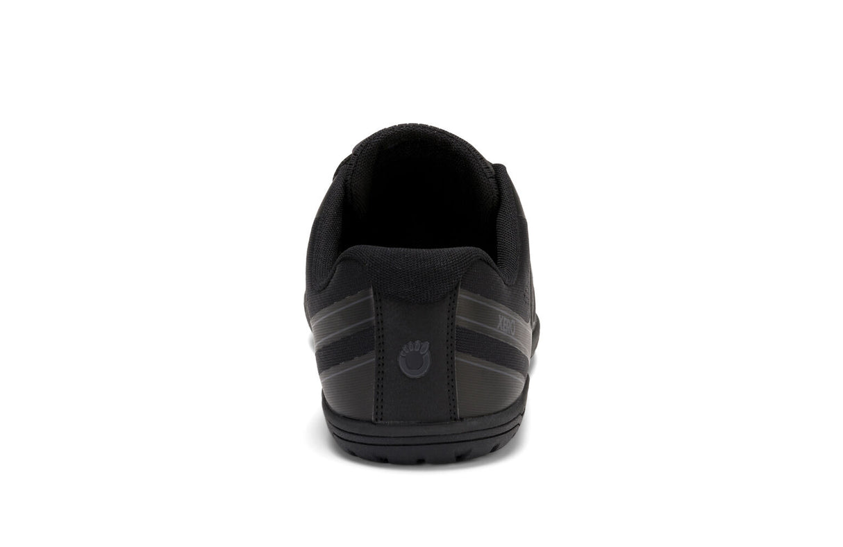 Xero Mens HFS II Lightweight Road Barefoot Running Shoes - Black/Asphalt (Zero Drop Sneakers)