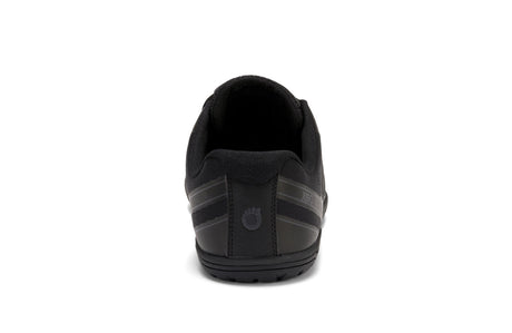 Xero Mens HFS II Lightweight Road Barefoot Running Shoes - Black/Asphalt (Zero Drop Sneakers)