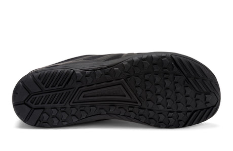 Xero Mens HFS II Lightweight Road Barefoot Running Shoes - Black/Asphalt (Zero Drop Sneakers)