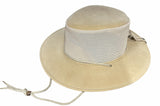 Dents Mens Cooler Western Wide Brim Hat - Stone (Summer Sun Outback Breathable)