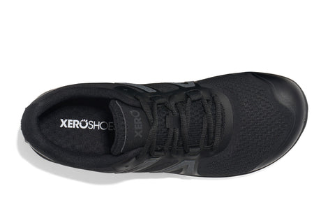 Xero Womens HFS II Lightweight Road Barefoot Running Shoes - Black (Zero Drop Sneakers)