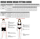 HUSKI Hi Vis Patrol Vest 3M Reflective Tape Safety Workwear High Visibility - Orange