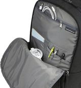 Case Logic Huxton Daypack Backpack Bag w/ Laptop Sleeve 15.6" in Black
