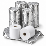 10x Percy's Thermal Receipt Rolls Bulk Pack for Cash Register - 80x80mm (65g, 25mm Core)