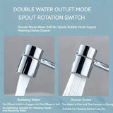1080 Degree Rotating Faucet Extender Rotatable Faucet Aerator Extension