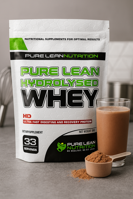 2KG Hydrolysed Whey Protein Powder Fast Digesting WPI WPC - Chocolate