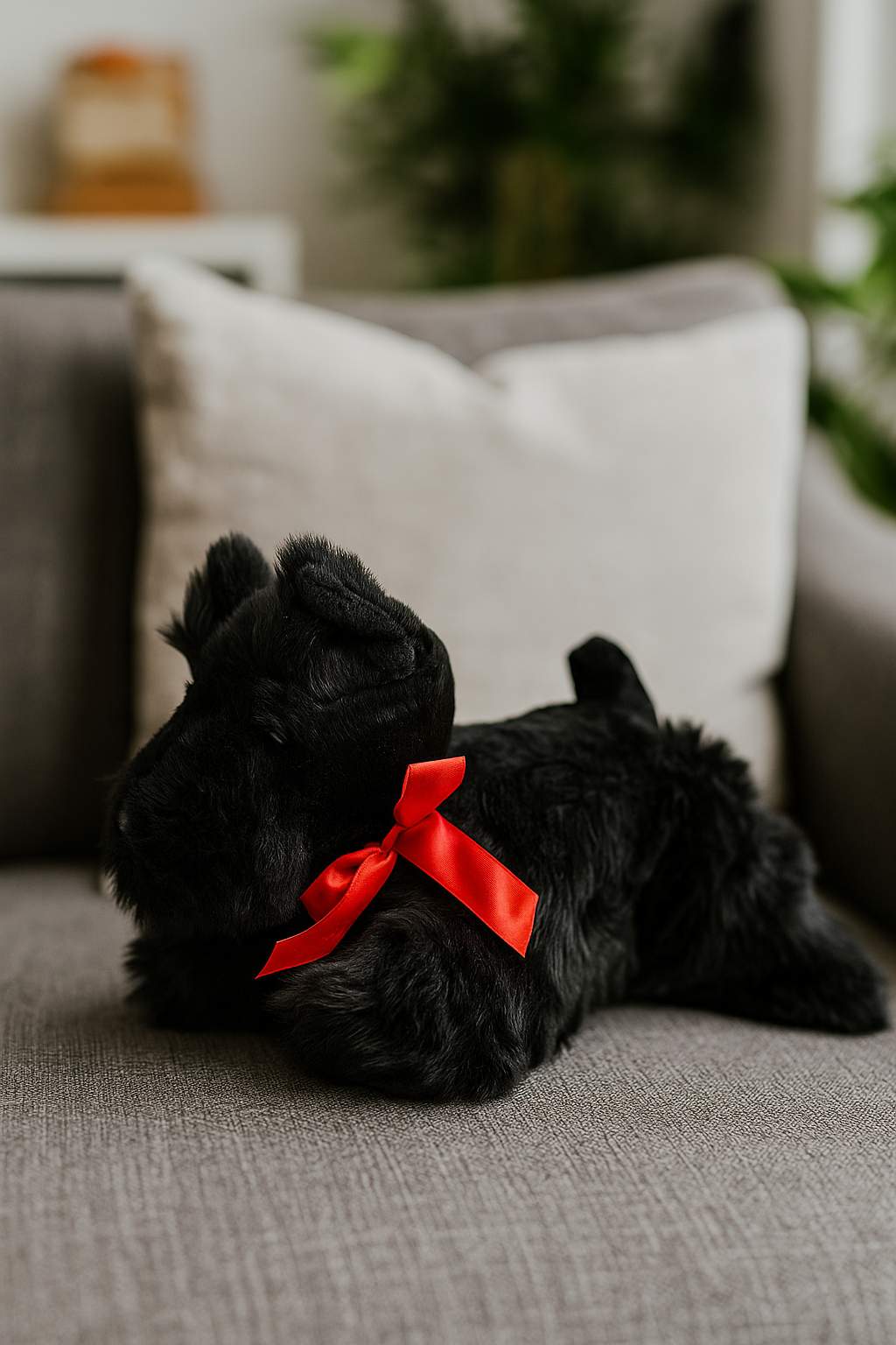 Bocchetta Haggis 28cm Floppy Scottish Terrier Puppy Plush Toy (Realistic Stuffed Animal Dog Gift)