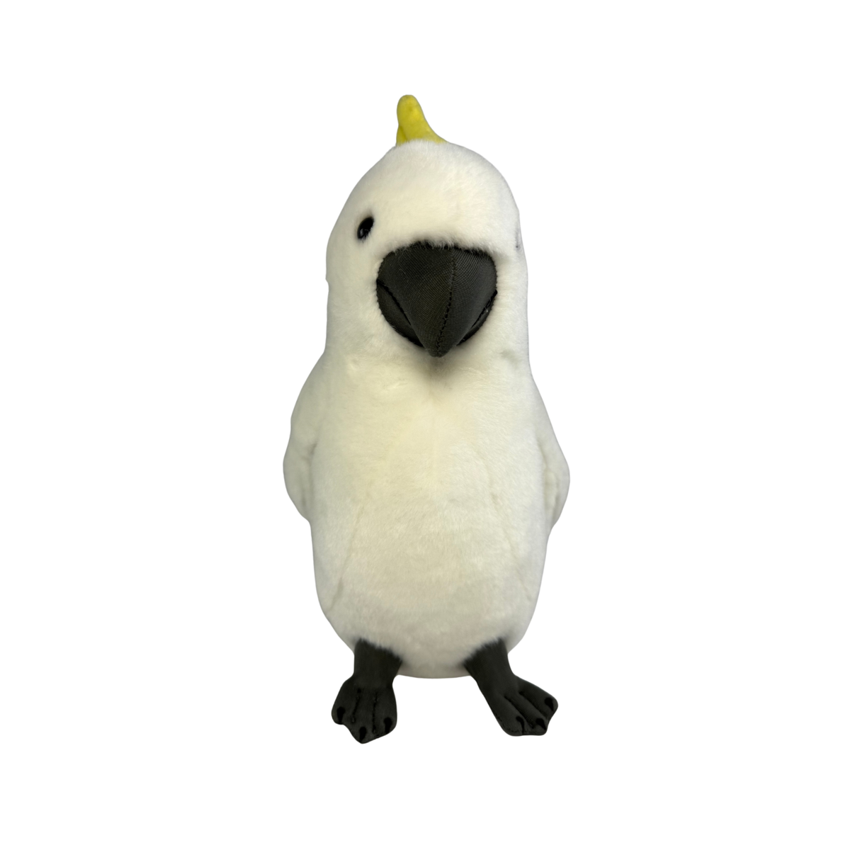Bocchetta Hector 25cm Sulphur-Crested Cockatoo Plush Toy - White (Australian Stuffed Animal Souvenir Gift)