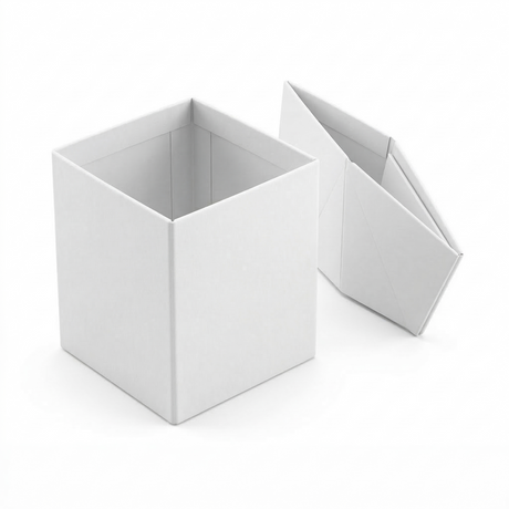 12x Foldable Pencil Cup for Home Office Desk Ruler Scissor Holder EAZI FOLD in White