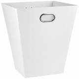 Italplast Eazi Fold 12-Litre Office Waste Rubbish Recycling Bin in White