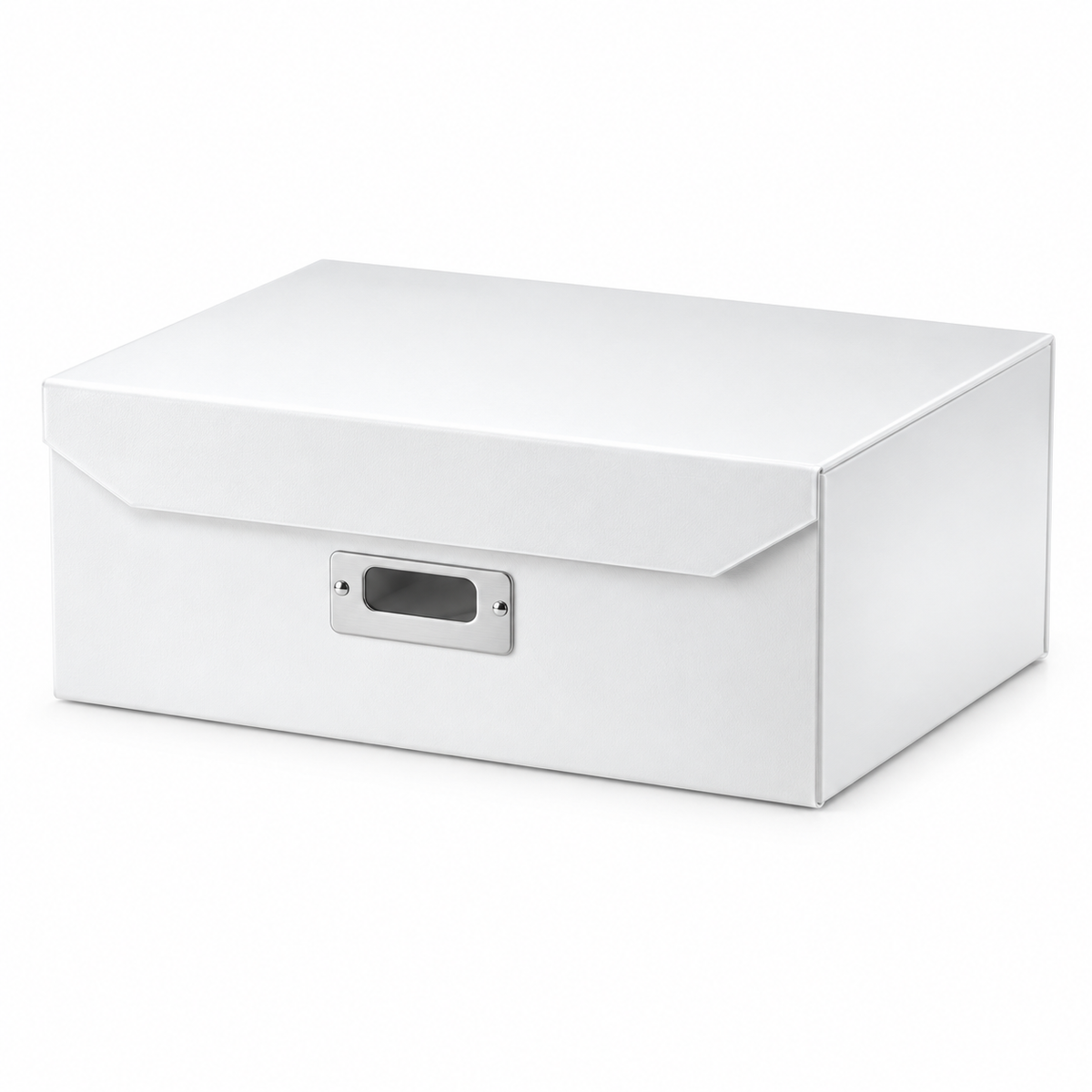 Italplast Eazi Fold A4 Paper Document Storage Box in White 