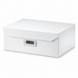 Italplast Eazi Fold A4 Paper Document Storage Box in White 