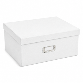 Italplast Eazi Fold A3 Paper Document Storage Box in White