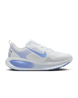 Nike Vomero 18 Womens D Wide Road Running Shoes - White-Grey-Royal (Athletic Sneakers/Runners)