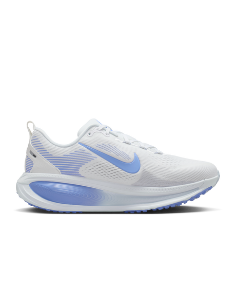 Nike Vomero 18 Womens D Wide Road Running Shoes - White-Grey-Royal (Athletic Sneakers/Runners)