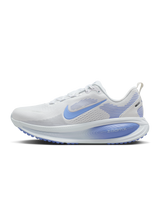 Nike Vomero 18 Womens D Wide Road Running Shoes - White-Grey-Royal (Athletic Sneakers/Runners)