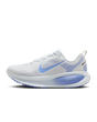 Nike Vomero 18 Womens D Wide Road Running Shoes - White-Grey-Royal (Athletic Sneakers/Runners)