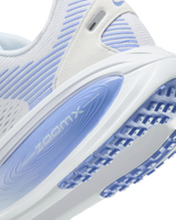 Nike Vomero 18 Womens D Wide Road Running Shoes - White-Grey-Royal (Athletic Sneakers/Runners)