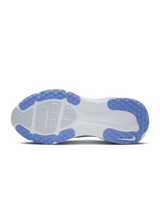 Nike Vomero 18 Womens D Wide Road Running Shoes - White-Grey-Royal (Athletic Sneakers/Runners)