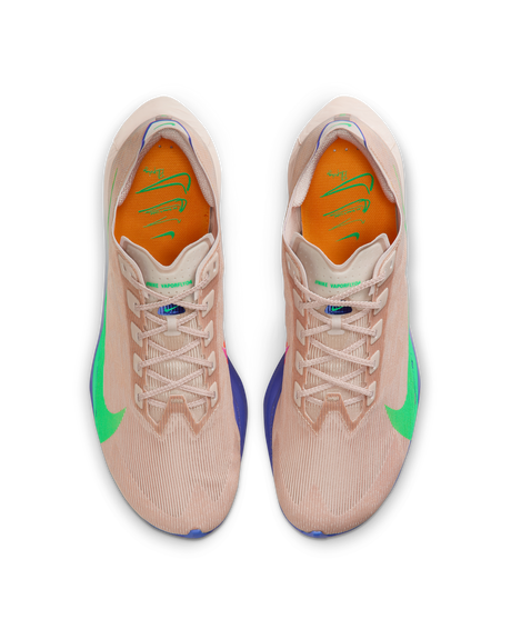 Nike Mens Vaporfly 4 EK Silt Running Shoes - Red-Green-Pink (Athletic Sneakers/Runners)