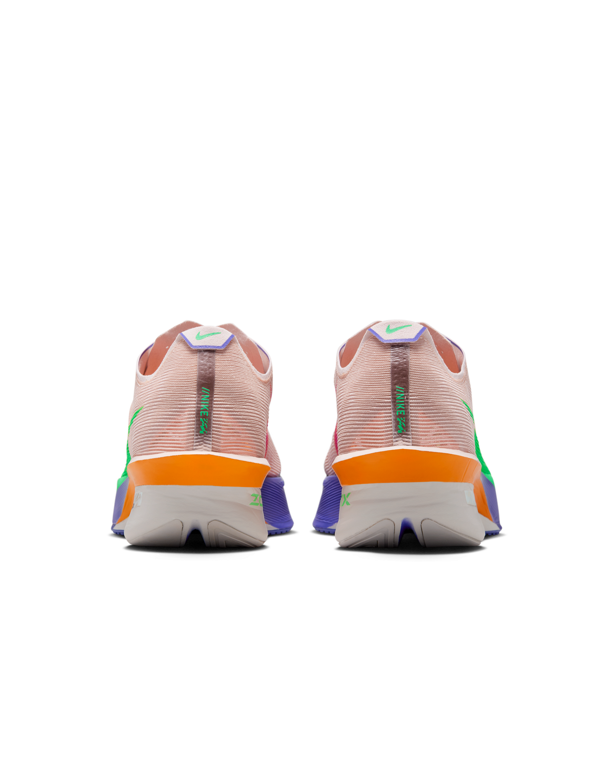 Nike Mens Vaporfly 4 EK Silt Running Shoes - Red-Green-Pink (Athletic Sneakers/Runners)