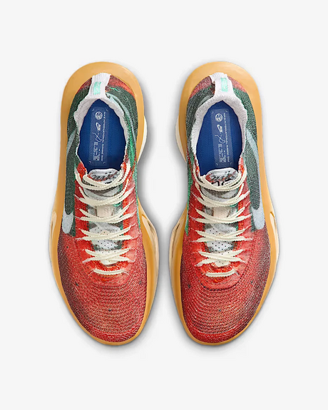 Nike Mens Alphafly 3 PRM Road Racing Shoes - Multi-Clear-Starfish-Aloe Verde (Athletic Sneakers/Runners)