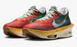 Nike Mens Alphafly 3 PRM Road Racing Shoes - Multi-Clear-Starfish-Aloe Verde (Athletic Sneakers/Runners)