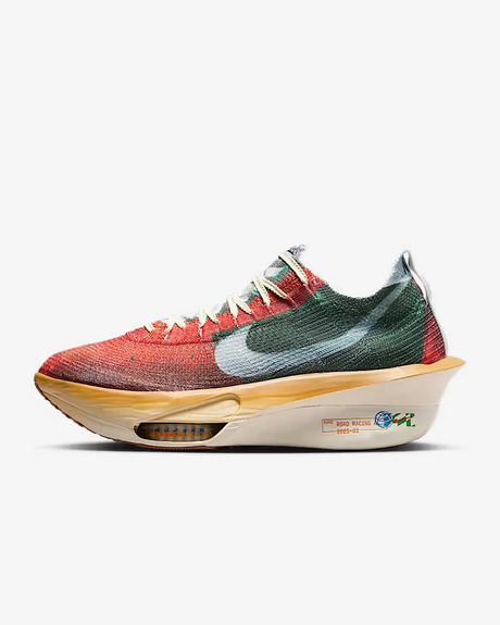 Nike Mens Alphafly 3 PRM Road Racing Shoes - Multi-Clear-Starfish-Aloe Verde (Athletic Sneakers/Runners)