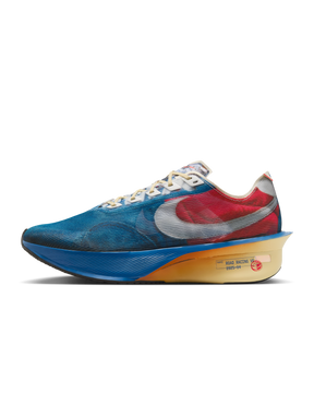 Nike Mens Vaporfly 4 PRM Road Racing Shoes - Multi-Blue-Red (Athletic Sneakers/Runners)